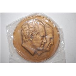 1973 Official Presidential Inaugural Medal; President Richard Nixon & Vice President Spiro Agnew; In