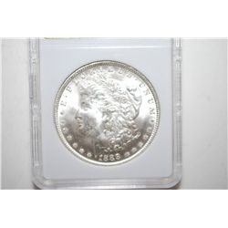 1888 Silver Morgan $1; MCPCG Graded MS63; EST. $70-100