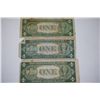 Image 2 : 1935-E US Silver Certificate $1; Blue Seal; Lot of 3; EST. $10-15
