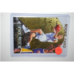 1995 NBA Jason Kidd Dallas Mavericks Rookie Card Basketball Trading Card; EST. $3-5