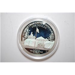 1994-P US Prisoner Of War Commerative $1 Proof; 90% Silver .76 Oz.; EST. $65-75