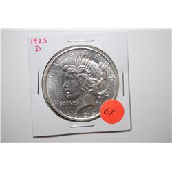 1923-D Peace $1; EST. $30-40