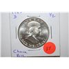 Image 1 : 1963-D Ben Franklin Half Dollar; Choice BU; EST. $15-25