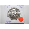 Image 1 : 1963-D Ben Franklin Half Dollar; Choice BU; EST. $15-25