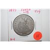 Image 1 : 1877 Seated Liberty Half Dollar; G4; EST. $30-40