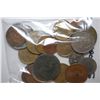 Image 1 : World Coins & Tokens; Various Dates, Conditions & Denominations; Lot of 25; EST. $10-20