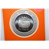 Image 1 : 1969 Rainbow Club Henderson NV $1 Gaming Token; Solid Franklinium II Proof; The Franklin Mint; EST. 
