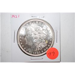 1921 Silver Morgan $1; EST. $30-40