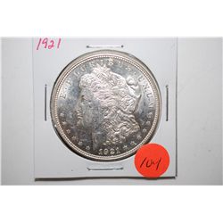 1921 Silver Morgan $1; EST. $30-40