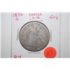 Image 1 : 1870-S Seated Liberty Half Dollar; G4; EST. $30-40