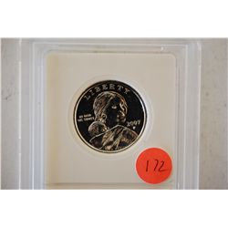 2007-P Sacagawea $1 Coin; .999 Fine Silver Enriched; EST. $3-5