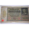 Image 1 : 1922 German 10000 Zehntaufend Mark Foreign Bank Note; EST. $10-15