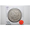 Image 1 : 1881-S Silver Morgan $1; Very Low Grade; EST. $25-30