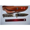 Image 1 : North American Hunting Club Life Member Collectible Knife With Sheath; EST. $20-30