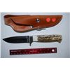 Image 2 : North American Hunting Club Life Member Collectible Knife With Sheath; EST. $20-30