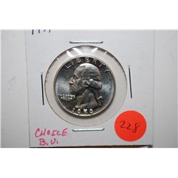 1959 Washington Quarter; Choice BU; EST. $5-10