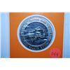 Image 1 : 1969 Club Cal-Neva $1 Gaming Token; Solid Franklinium II Proof; The Franklin Mint; EST. $5-10