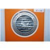 Image 2 : 1969 Club Cal-Neva $1 Gaming Token; Solid Franklinium II Proof; The Franklin Mint; EST. $5-10