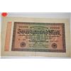 Image 1 : 1923 German 20000 Zwanzigfaufend Mark Foreign Bank Note; EST. $3-5