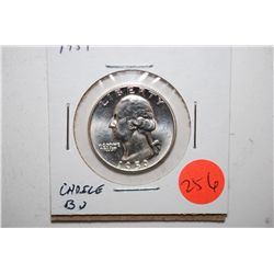 1959 Washington Quarter; Choice BU; EST. $5-10