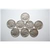 Image 1 : Buffalo Nickel; Various Dates & Conditions; Lot of 8; EST. $5-10
