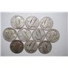 Image 1 : Standing Liberty Quarter; Various Dates, Mint Marks & Conditions; Lot of 10; EST. $60-80