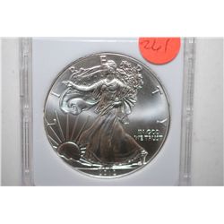 2012 Silver Eagle $1; MCPCG Graded MS69; EST. $40-60