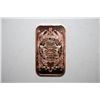 Image 2 : 2012 Copper Ingot; .999 Fine Copper 1 Oz.; EST. $3-5