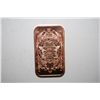 Image 2 : 2012 Copper Ingot; .999 Fine Copper 1 Oz.; EST. $3-5