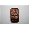 Image 1 : 2012 Copper Ingot; .999 Fine Copper 1 Oz.; EST. $3-5