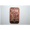 Image 2 : 2012 Copper Ingot; .999 Fine Copper 1 Oz.; EST. $3-5