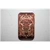 Image 2 : 2012 Copper Ingot; .999 Fine Copper 1 Oz.; EST. $3-5