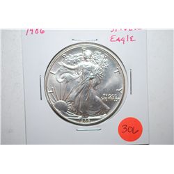 1986 Silver Eagle $1; EST. $35-45