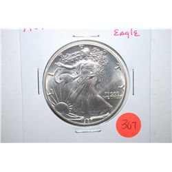 1987 Silver Eagle $1; EST. $35-45