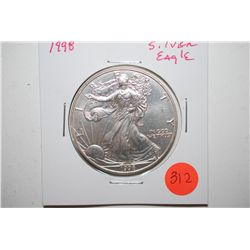 1998 Silver Eagle $1; EST. $35-45