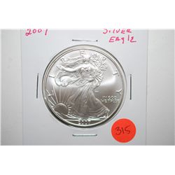 2007 Silver Eagle $1; EST. $35-45