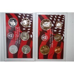 2002-S US Mint Proof Set With State Quarter Proof Set; Silver; EST. $40-60