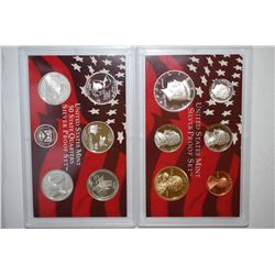 2004-S US Mint Proof Set With State Quarter Proof Set; Silver; EST. $40-60