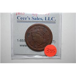 1813 Large One Cent; EST. $35-60