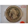 Image 1 : Silver Trade Unit Silver Round "Silver Morgan"; .999 Fine Silver 1 Oz.; EST. $30-40