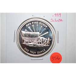 Silver Round; .999 Fine Silver 1 Oz.; EST. $30-40