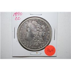 1890-CC Silver Morgan $1; EST. $75-125