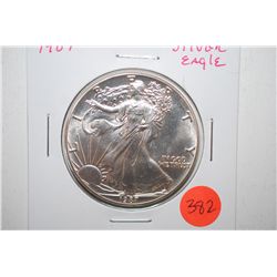 1987 Silver Eagle $1; EST. $35-45