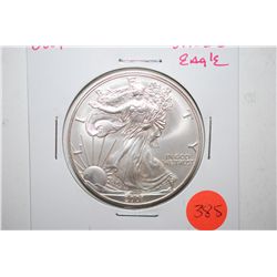 2001 Silver Eagle $1; EST. $35-45