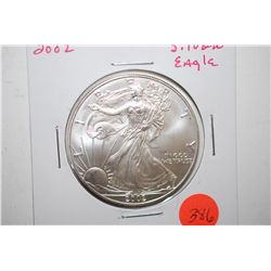 2002 Silver Eagle $1; EST. $35-45