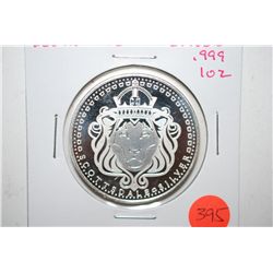 Scottsdale Silver Round; .999 Fine Silver 1 Oz.; EST. $30-40