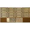 Image 1 : 10 PRE-NAZI 1920'S GERMAN BANK NOTES