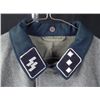 Image 2 : WWII NAZI SS OFFICER'S FIELD TUNIC GRAY SS -PERIOD ORIG