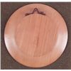 Image 2 : WWII ERA NAZI GERMAN 6" WOOD HANGING PLATE