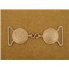 Image 1 : 1832 U.S. ARMY SWORD BELT PLATE-BRASS-2 PC US AND EAGLE